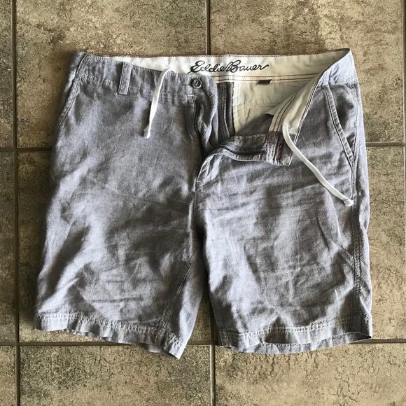 Eddie Bauer Linen Shorts (2) - Picture 3 of 11
